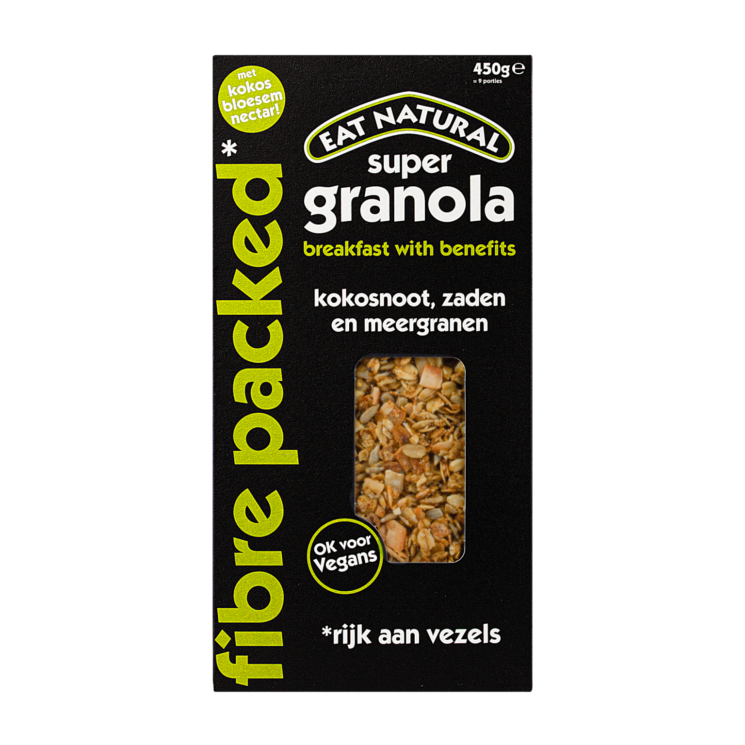 Eat Natural super granola fibre packed Food2love.nl