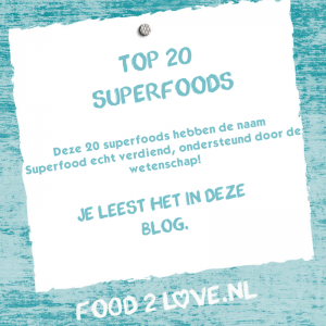Top 20 superfoods